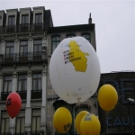 Manifestation  Bruxelles le 19 mars 2005 photo n18 